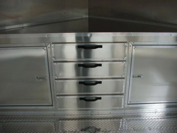 Enclosed Trailer 8.5'x24' Red - Motorcycle Car Bike Hauler 11 Enclosed Trailer 8.5'x24' Red - Motorcycle Car Bike Hauler - Image 9