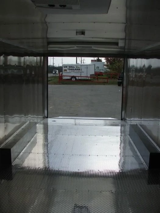 Enclosed Trailer 8.5'x24' Red - Motorcycle Car Bike Hauler 9 Enclosed Trailer 8.5'x24' Red - Motorcycle Car Bike Hauler - Image 7
