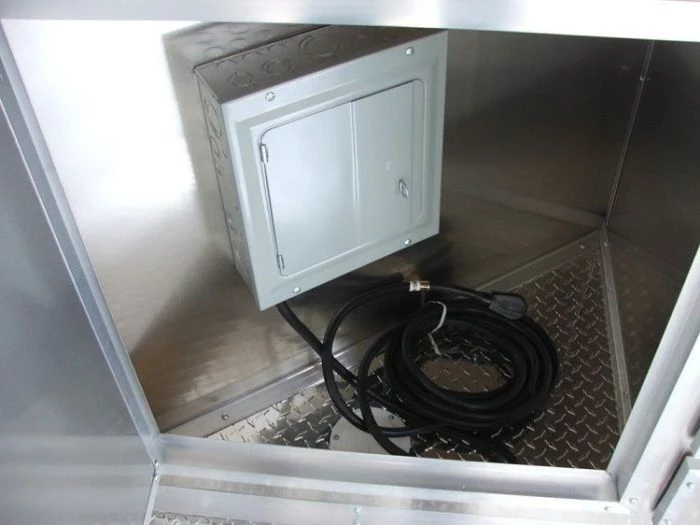 Enclosed Trailer 8.5'x24' Red - Motorcycle Car Bike Hauler 5 Enclosed Trailer 8.5'x24' Red - Motorcycle Car Bike Hauler - Image 3