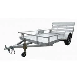 6.4' x 10' All Aluminum Utility Trailer 3500 lb Axle -Cheap Trailers Store edited 6.4x10aluminumstraight 1