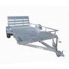 6.4'x12' All Aluminum Straight Utility Trailer 3500 lb Axle -Cheap Trailers Store edited 6.4x12aluminumstraight 1