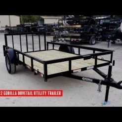 6.4x12 Dovetail Utility Trailer Painted 3500lb Axle 29 6.4x12 Dovetail Utility Trailer Painted 3500lb Axle -Cheap Trailers Store hqdefault 23 9 1