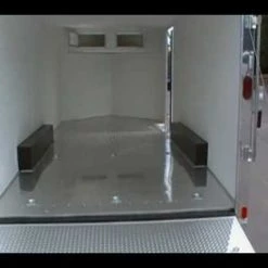 Enclosed Trailer 8.5'x18' Grey - Custom Enclosed Car Bike Cargo Hauler