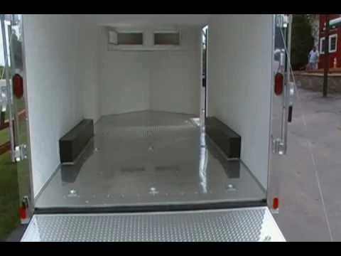 Enclosed Trailer 8.5'x18' Grey - Custom Enclosed Car Bike Cargo Hauler 3 Enclosed Trailer 8.5'x18' Grey - Custom Enclosed Car Bike Cargo Hauler