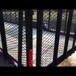 6.4x18 Tandem Straight Tail Utility Trailer with 6ft Sides