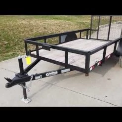 Utility Trailer 5'x10' Dovetail with Gate -Cheap Trailers Store hqdefault 25 76 2
