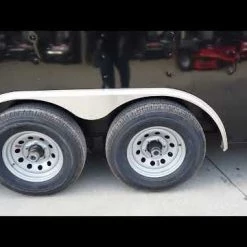 Enclosed Trailer 8.5'x24' Black- Car Motorcycle Hauler -Cheap Trailers Store hqdefault 28 12 1