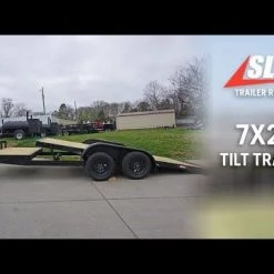 7x20 Tilt Car Hauler Trailer (2) 3500lb Axles with Brakes 37 7x20 Tilt Car Hauler Trailer (2) 3500lb Axles with Brakes -Cheap Trailers Store hqdefault 28 39 1