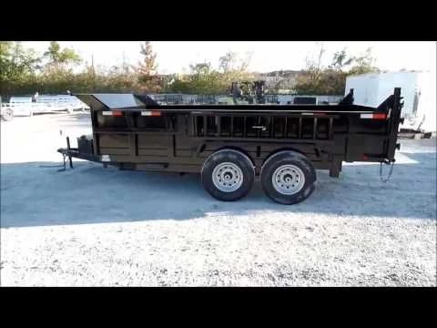 Dump Trailer 7' X 14' Hydraulic 2ft Sides 7,000lb Axles 16 Dump Trailer 7' X 14' Hydraulic 2ft Sides 7,000lb Axles - Image 14