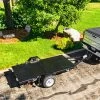DK2 4x8 Folding Trailer UV Powder Coated Steel Deck -Cheap Trailers Store image asset 1