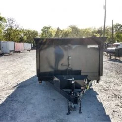 Dump Trailer 7' X 16' Hydraulic Dump 3ft Sides Mulch -Cheap Trailers Store img 20180430 171917596 hdr 2