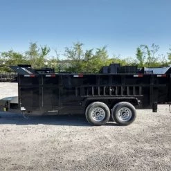 Dump Trailer 7' X 16' Hydraulic Dump 3ft Sides Mulch -Cheap Trailers Store img 20180430 172011547 hdr 2