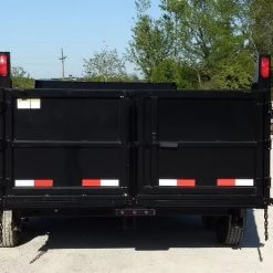 Dump Trailer 7' X 16' Hydraulic Dump 3ft Sides Mulch -Cheap Trailers Store img 20180430 172056010 2