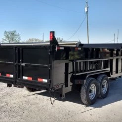 Dump Trailer 7' X 16' Hydraulic Dump 3ft Sides Mulch -Cheap Trailers Store img 20180430 172111572 hdr 2