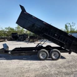 Dump Trailer 7' X 16' Hydraulic Dump 3ft Sides Mulch -Cheap Trailers Store img 20180430 172348084 hdr 2