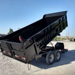 Dump Trailer 7' X 16' Hydraulic Dump 3ft Sides Mulch -Cheap Trailers Store img 20180430 172505432 hdr 2