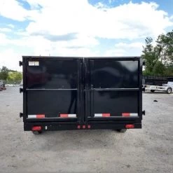 Dump Trailer 7' X 16' Hydraulic W/4' Sides 7,000lbs Axles -Cheap Trailers Store img 20180918 141456364 hdr 2