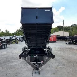 Dump Trailer 7' X 16' Hydraulic W/4' Sides 7,000lbs Axles -Cheap Trailers Store img 20180918 141651390 hdr 2
