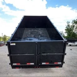Dump Trailer 7' X 16' Hydraulic W/4' Sides 7,000lbs Axles -Cheap Trailers Store img 20180918 141732782 hdr 1