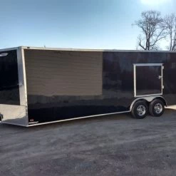 Enclosed Trailer 8.5' X 26' Black Race Ready Tandem 5,200lb Axles -Cheap Trailers Store img 20190125 141741975 hdr 1