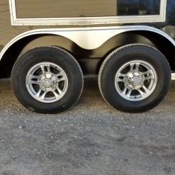 Enclosed Trailer 8.5' X 26' Black Race Ready Tandem 5,200lb Axles -Cheap Trailers Store img 20190125 141755187 hdr 1