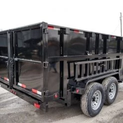 Hydraulic Dump Trailer 7 X 14 With 4ft Sides -Cheap Trailers Store img 20190211 100818363 hdr 1