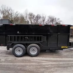 Hydraulic Dump Trailer 7 X 14 With 4ft Sides -Cheap Trailers Store img 20190211 100838794 hdr 1