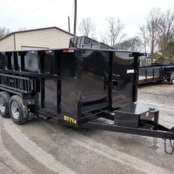 Hydraulic Dump Trailer 7 X 14 With 4ft Sides -Cheap Trailers Store img 20190211 100851688 hdr 1