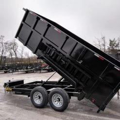 Hydraulic Dump Trailer 7 X 14 With 4ft Sides -Cheap Trailers Store img 20190211 101052810 hdr 1