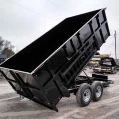Hydraulic Dump Trailer 7 X 14 With 4ft Sides -Cheap Trailers Store img 20190211 101116741 hdr 1