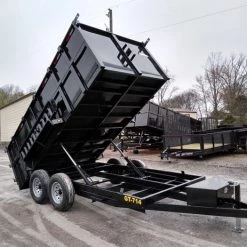 Hydraulic Dump Trailer 7 X 14 With 4ft Sides -Cheap Trailers Store img 20190211 101142837 hdr 1