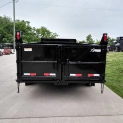 Gooseneck Dump Trailer 7' X 16' Hydraulic 3 ft Sides Mulch -Cheap Trailers Store img 20190510 154108243 hdr 1