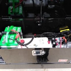 Gooseneck Dump Trailer 7' X 16' Hydraulic 3 ft Sides Mulch -Cheap Trailers Store img 20190510 154223530 1