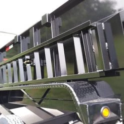 Gooseneck Dump Trailer 7' X 16' Hydraulic 3 ft Sides Mulch -Cheap Trailers Store img 20190510 154518943 1