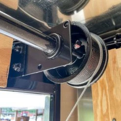 7x14 Enclosed V-Nose Trailer Silver with Ladder Racks (2) 3,500lb Axles -Cheap Trailers Store img 7985 1