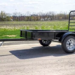 MMT4X6 Multi-Purpose 4' x 6' Steel Utility Trailer -Cheap Trailers Store mmt4x6 trailer 1 1 2