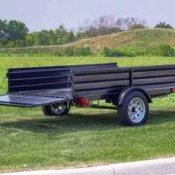 MMT5X7 Multi-Purpose 4.5' x 7.5' Steel Utility Trailer -Cheap Trailers Store mmt5x7 detail k2 trailer 3 2