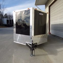 Enclosed Trailer 8.5'x12' Black - V-Nose Equipment Hauler -Cheap Trailers Store p1000094 1
