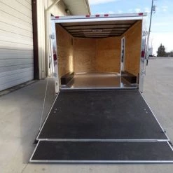 Enclosed Trailer 8.5'x12' Black - V-Nose Equipment Hauler -Cheap Trailers Store p1000105 1