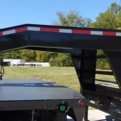 Equipment Trailer 8.5' x 25' - Gooseneck Flatbed Car Hauler -Cheap Trailers Store p1060377 1