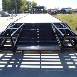 Equipment Trailer 8.5' x 25' - Gooseneck Flatbed Car Hauler -Cheap Trailers Store p1060382 1 1