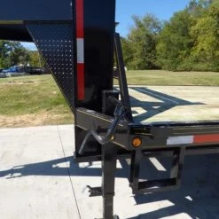 Equipment Trailer 8.5' x 25' - Gooseneck Flatbed Car Hauler -Cheap Trailers Store p1060388 1 1