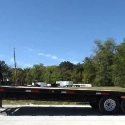 Equipment Trailer 8.5' x 25' - Gooseneck Flatbed Car Hauler -Cheap Trailers Store p1060389 1 1