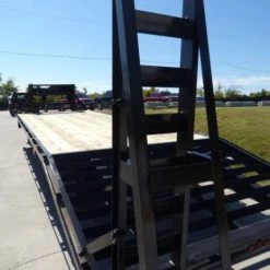 Equipment Trailer 8.5' x 25' - Gooseneck Flatbed Car Hauler -Cheap Trailers Store p1060393 1