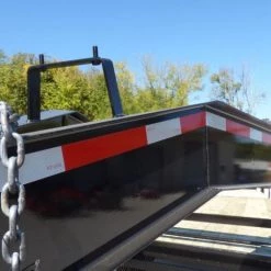Equipment Trailer 8.5' x 25' - Gooseneck Flatbed Car Hauler -Cheap Trailers Store p1060402 1