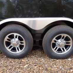 Enclosed Trailer 8.5'x24' Red & Black Equipment Hauler -Cheap Trailers Store p1190043