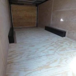 Enclosed Trailer 8.5'x24' Red & Black Equipment Hauler -Cheap Trailers Store p1190051