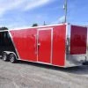 Enclosed Trailer 8.5'x24' Red & Black Equipment Hauler -Cheap Trailers Store p1190055