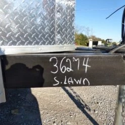 Enclosed Trailer 8.5' x 28' White Motorcycle Car Event Trailer -Cheap Trailers Store p1190057 1