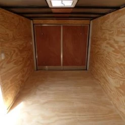 Enclosed Trailer 7'x12' 3500 lb Axle V-Nose W/ Barn Doors 28 Enclosed Trailer 7'x12' 3500 lb Axle V-Nose W/ Barn Doors -Cheap Trailers Store p1250713edited 1